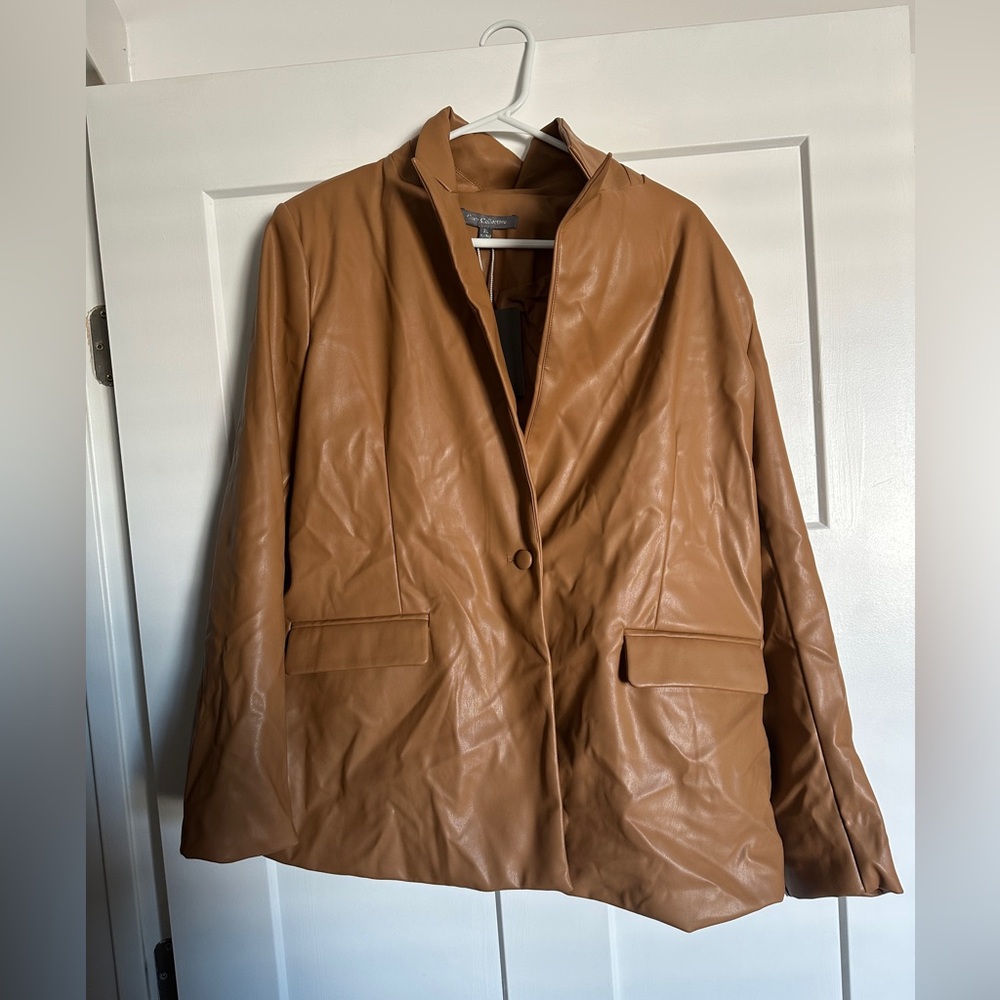 Nordstrom size XL. Leather jacket